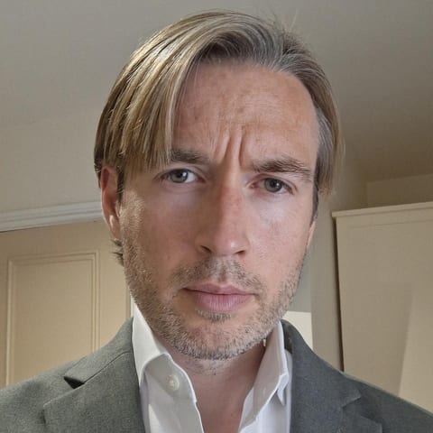 Portrait of Simon OKeeffe
